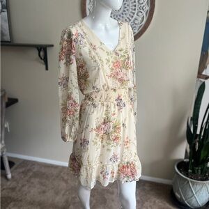 Floral Chiffon Dress